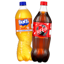 Coca-Cola of Fanta
